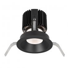 WAC US R4RD1T-W840-BK - Volta Round Shallow Regressed Trim with LED Light Engine