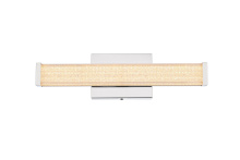 Elegant LD303W16C - Wall Sconce L16" E4.5" H4.3" LED 8W 3CCT Chrome